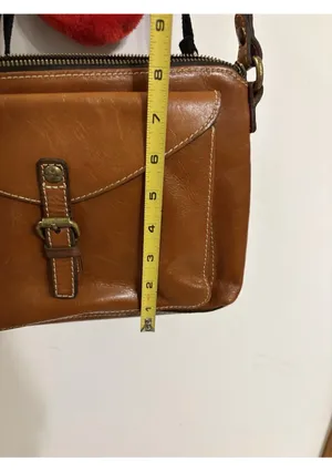 Patricia Nash Avellino Smooth Leather Crossbody. Handcrafted in Signature Detail thumbnail 13
