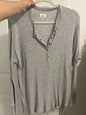 Aerie Henley T-shirt thumbnail 1