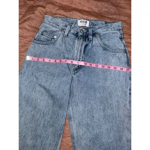 AGOLDE High Rise Straight Leg Jeans Size 24 thumbnail 5