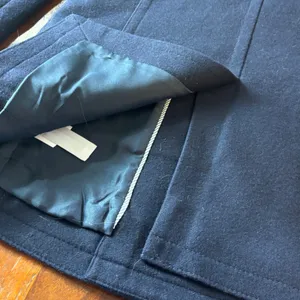 J.Crew Navy Wool Cashmere Peacoat Nello Gori Gold Button Jacket G7503 Mens 2 thumbnail 11
