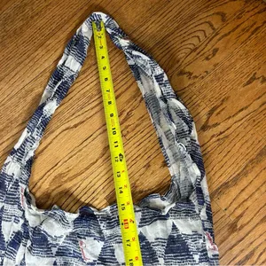 Free People | Gauzy Muslin Geometric Lightweight Tote Bag thumbnail 10