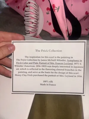 Fitch collection 100% silk scarf Pink thumbnail 2