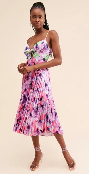 Delfi Collective Quinn Pleated Dress thumbnail 1