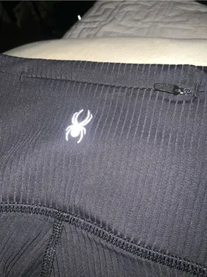 Spyder Black Performance Leggings for Women Small thumbnail 4