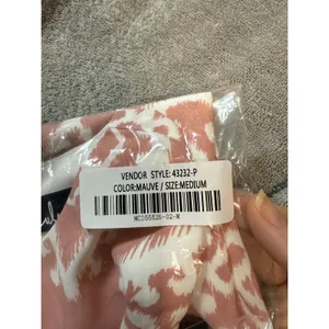 NWT Lulus Size Small Give Me a Print Blush‎ Pink Print Shift Dress Spring Summer thumbnail 7
