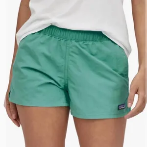 Patagonia Women's Barely Baggies Shorts Subtidal Blue‎ Size Large thumbnail 1