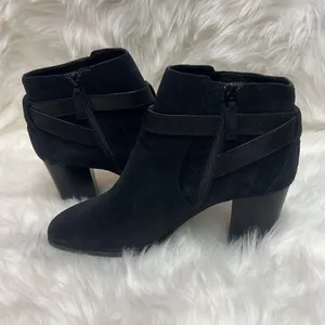 Cole Haan Black‎ Minna Grand OS Suede Booties B91 thumbnail 6