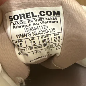 Sorel Out N About Plus White Lace Up Waterproof Sneaker women Shoes size 9.5 thumbnail 7