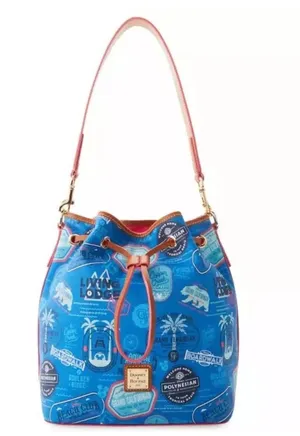 NWT Disney Vacation Club DVC Dooney & Bourke Drawstring Bag Purse thumbnail 1