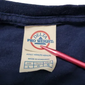 Delta Pro Weight T-Shirt Size Large L America American Flag Graphic Tee Wolf Tee Nature Tee thumbnail 9