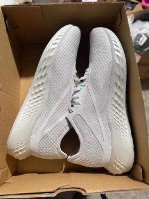 Reebok Womens Flashfilm 3 GX7531 White Running Shoes Sneakers Size 9.5 thumbnail 1