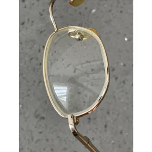 Boulevard Boutique Eyeglasses Frames ONLY B4152 44-20-135 Gold GD Round thumbnail 13
