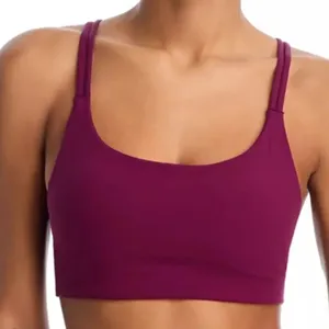 SPANX® Be Zero Impact Bra, Berry,Size Large, NWOT thumbnail 1