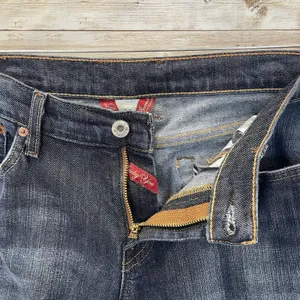 Vtg Lucky Brand Womens 14/32 Jeans Gene Montesano Zip Dark Wash‎ Boot Dungarees thumbnail 3
