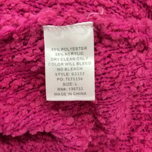 Umgee Oversized Cardigan Sweater Womens Large Pink Open Cozy Loungewear Bat Wing thumbnail 8