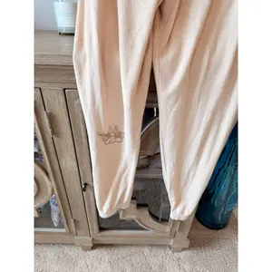 Boys Lie Terry Cloth Sweatpants Womens Peach Medium Meet Cupid Joggers‎ thumbnail 4