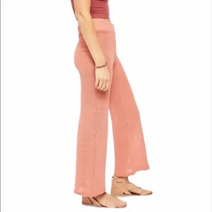 NWT Free People Summer Nights Wide-Leg Pants Semi Sheer thumbnail 4