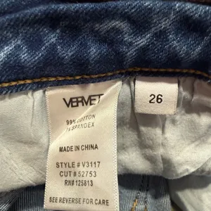 Vervet Women’s Distressed Straight Leg Jeans Size 26 thumbnail 7