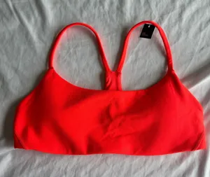 DSG bright orange sports bra thumbnail 1
