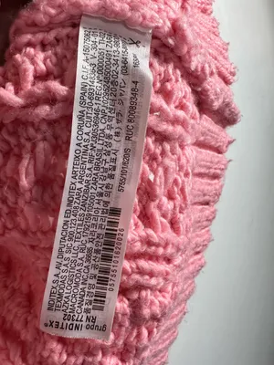 ZARA Pink Cable Knit Sweater Vest‎ Womens S Cropped Chunky Knit Sleeveless Top thumbnail 8