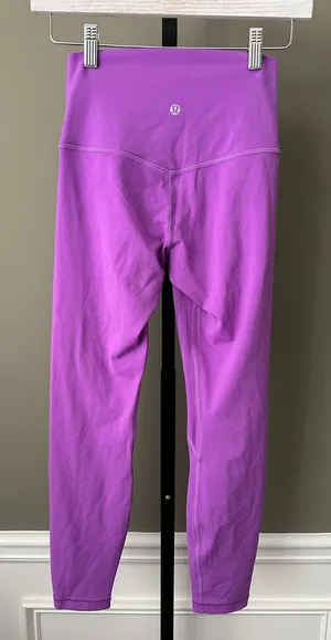 Lululemon Align High-Rise Pant 25” Moonlit Magenta Size 4 Womens thumbnail 1