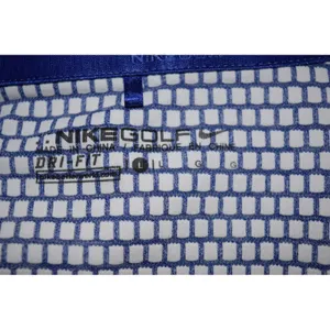 Nike Golf Pullover Women Large Blue Excellent Dri-FIT Quarter-Zip Thumbhole Top thumbnail 4