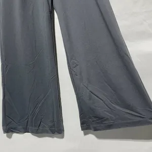 Area stars New Wide Leg Knit Pants Pull On High Rise Long Pant Grey Size Large thumbnail 9