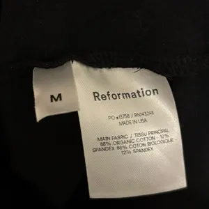 Reformation Black Puff Sleeve Mini Dress Size Medium thumbnail 4