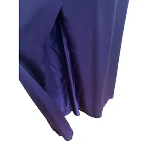 White by Vera Wang One Shoulder Maxi Dress Purple 0 Bridesmaid Formal‎ Evening thumbnail 6
