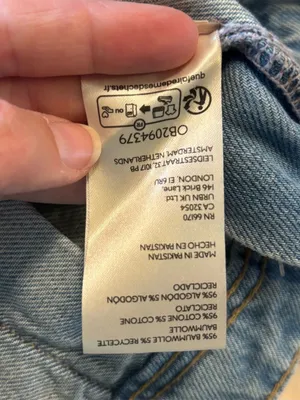 NWT Free People We The Free Madison Ave Denim Mini Skirt sz 26 thumbnail 5