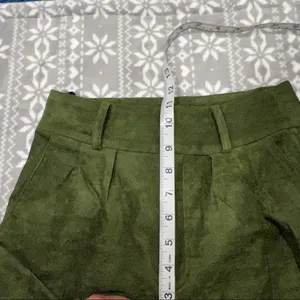 Lovers + Friends Lilith Pants High‎ Waist Faux Suede Green XXS Quiet Luxury Fall thumbnail 9