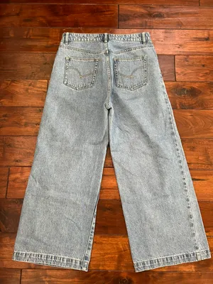High Rise Wide Leg Crop Jeans thumbnail 2