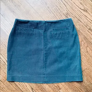 Old Navy Teal Blue Courdory Short Skirt Sz 1 thumbnail 3