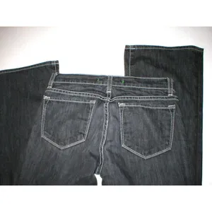 New J Brand Boot Leg Cut 918 Jeans Womens Ash Gray Low Tall Boot 25 27 X 35 USA thumbnail 7