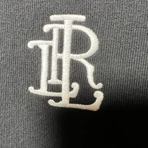 Lauren Active Ralph Lauren Mock Neck Sleeveless Ribbed Monogram‎ Top Black L thumbnail 2