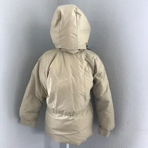 The North Face Women Medium Beige Ski Outdoor Hooded Snow Jacket thumbnail 3