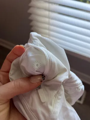 White Lululemon Shorts High-Rise 2.5" thumbnail 5