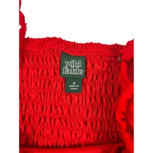 Wild Fable Women's Cherry Red Dress thumbnail 3