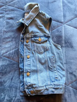 Madewell Blue Jean Vest thumbnail 6