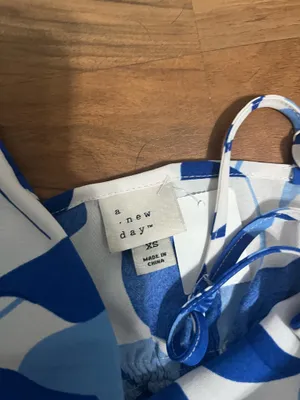 Target Blue Floral Dress thumbnail 2