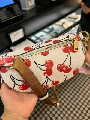 Coach Bethany Belt Bag With Cherry Print CB610 thumbnail 2