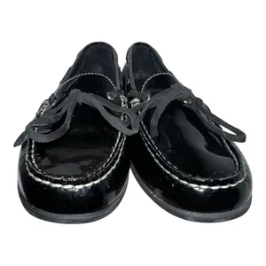 EUC CLARKS Black Patent Loafer -‎ 8 thumbnail 5