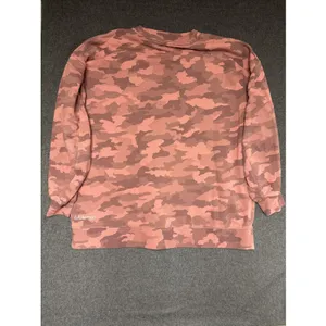 LULULEMON PERFECTLY OVERSIZED CREW SWEATSHIRT Sz 14 CAMO BRIER ROSE HERITAGE 365 thumbnail 5