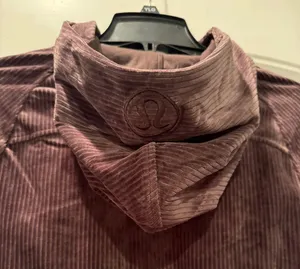 Lululemon Scuba Hoodie-Velvet Cord- Brown thumbnail 4