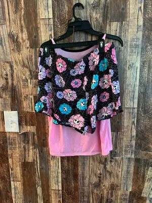Disney NWT Nightmare Before Christmas Women's Tank Top and Shorts Pajama Set, 2-Piece, Size XL thumbnail 5