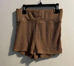 Abercrombie & Fitch Tan High Waist‎ Shorts thumbnail 1