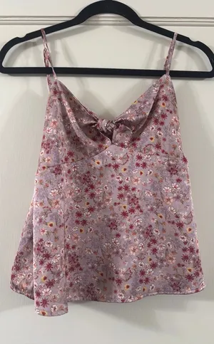 Floral Tank Purple thumbnail 1