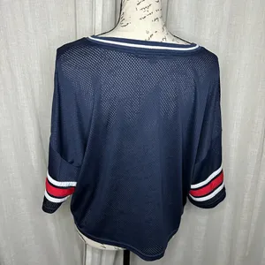 TJ Maxx Large Women’s LA 89 Cropped Jersey Tee thumbnail 4