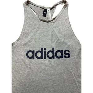 adidas women’s gray Racerback tank‎ sz M thumbnail 7