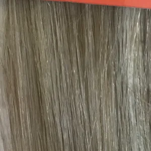 Blonde long human hair extensions Clipin Remy new thumbnail 5